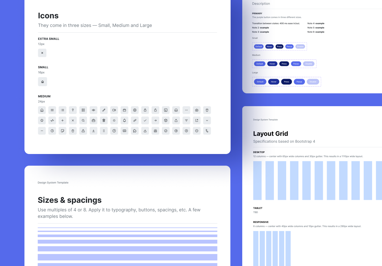Design System Template
